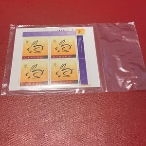 Collectable new sealed package of stamps